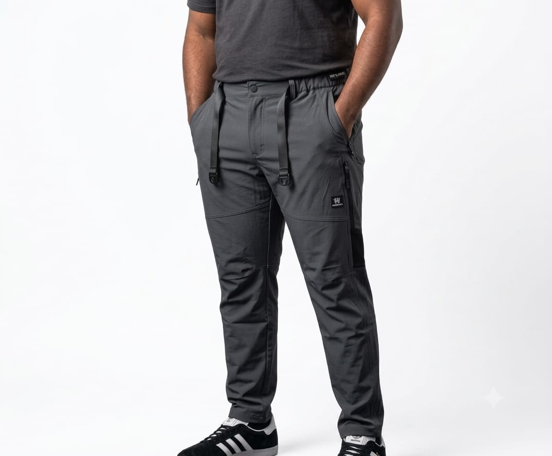 Modern Tactical and Resistant Cargo Pants – Dark Gray