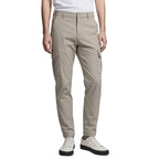 Modern Men's Cargo Trousers in Elegant Beige