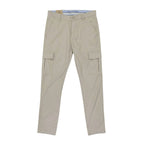 Modern Men's Cargo Trousers in Elegant Beige